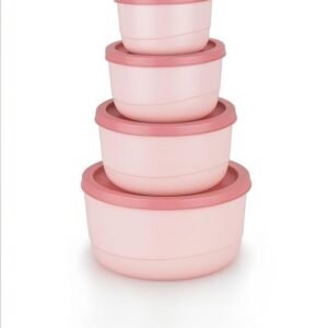 Multi-Purpose Plastic Food Storage Containers (5 Pcs)