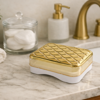 Wave Soap Storage Tray for Bathroom