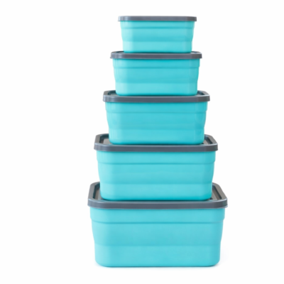 Multipurpose Food Containers with Lids (5 Pcs)