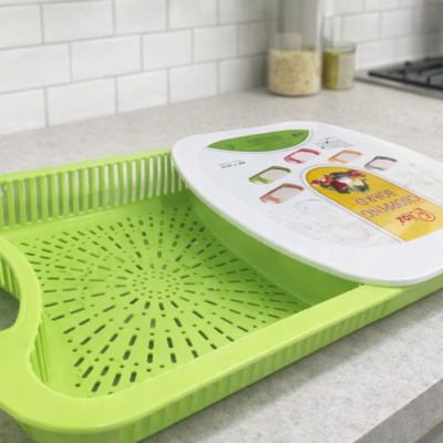 Plastic Sliding Chopping Board