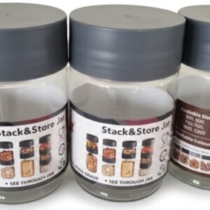 Stackable PET Storage Containers 500ML