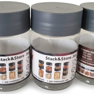 Stackable PET Storage Containers 500ML