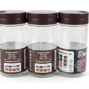 1500ML Airtight PET Food Storage Containers