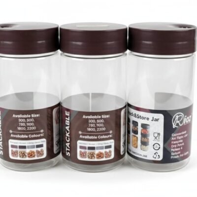 1500ML Airtight PET Food Storage Containers