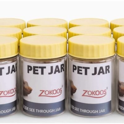 Small PET Storage Jars 100ML 12PCS