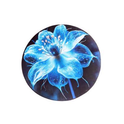 Floral 3D Printed Door Mat – Anti-Slip Washable Floor Mat for Entrance, Kitchen & Bathroom