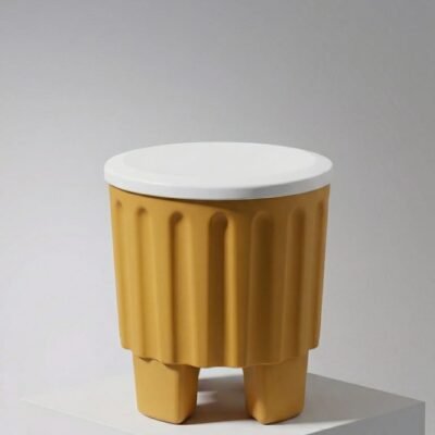 Plastic Storage Stool with Lid